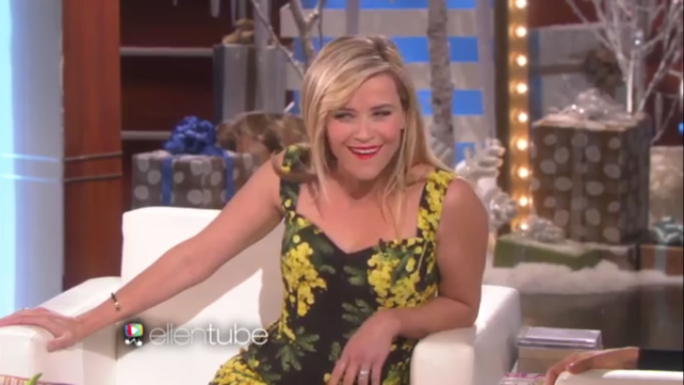 Reese witherspoon on her embarrassed kids