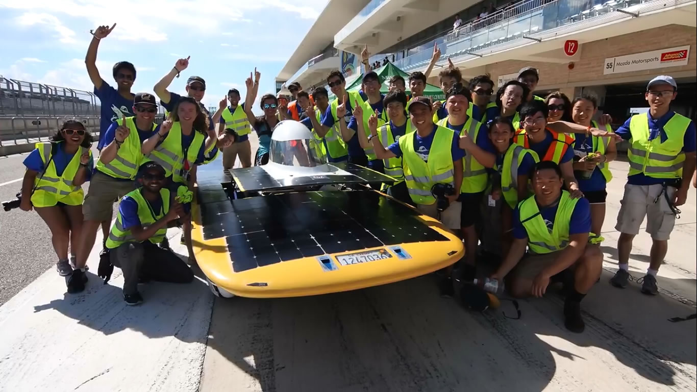 Berkeley's solar car 'Zephyr' could drive until the sun dies