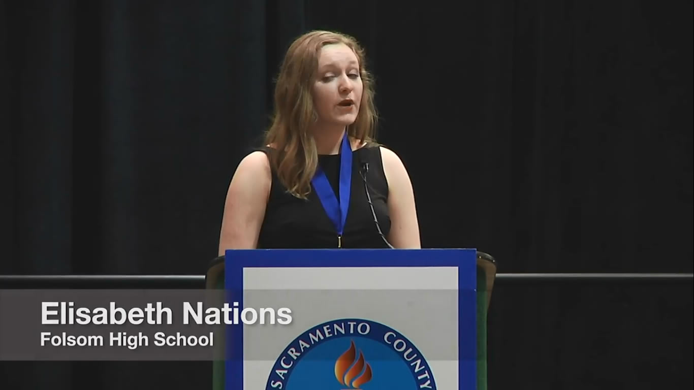 Elisabeth Nations- 2017 Sacramento County Academic Decathlon Speech