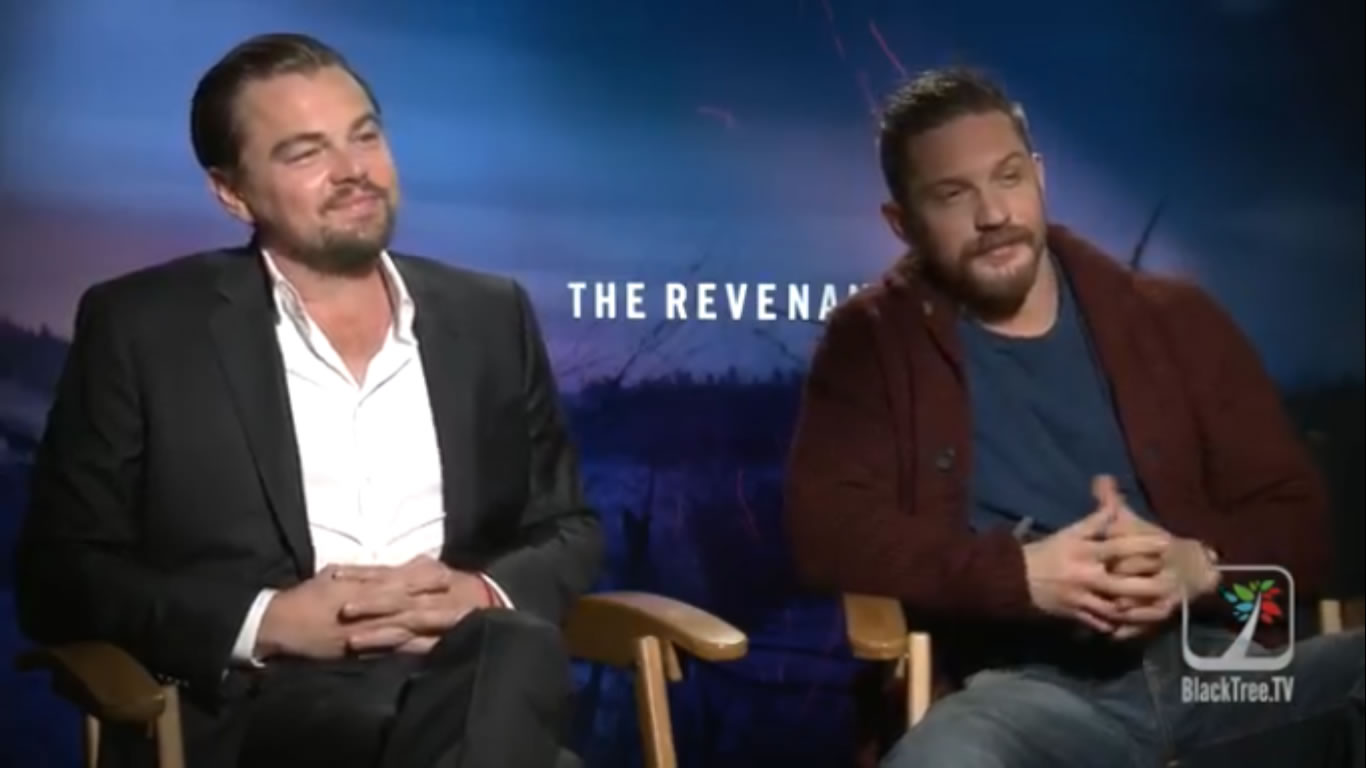 Leonardo DiCaprio and Tom Hardy Interview THE REVENANT - British English Pronunciation Test  235
