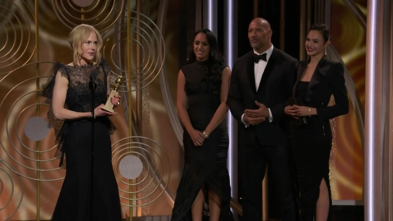 Nicole Kidman Wins Best Actress in a Limited Series at the 2018 Golden Globes - Listen and Write Test 169
